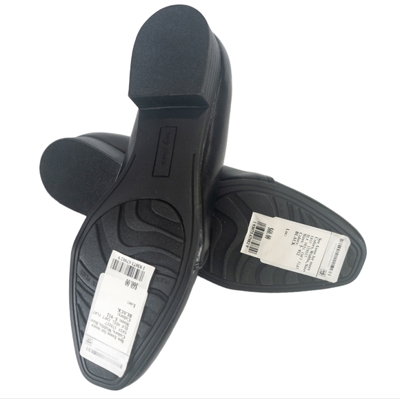 Easy Spirit Aba Flat Comfort Shoes Black -8 - Picture 4 of 4